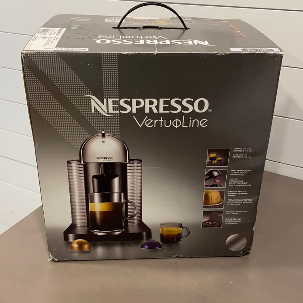 Nespresso Vertuoline - coffee and espresso maker (BRAND NEW)